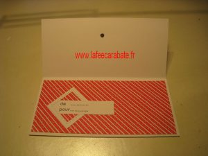 La fée Carabate - Pochette porte billet